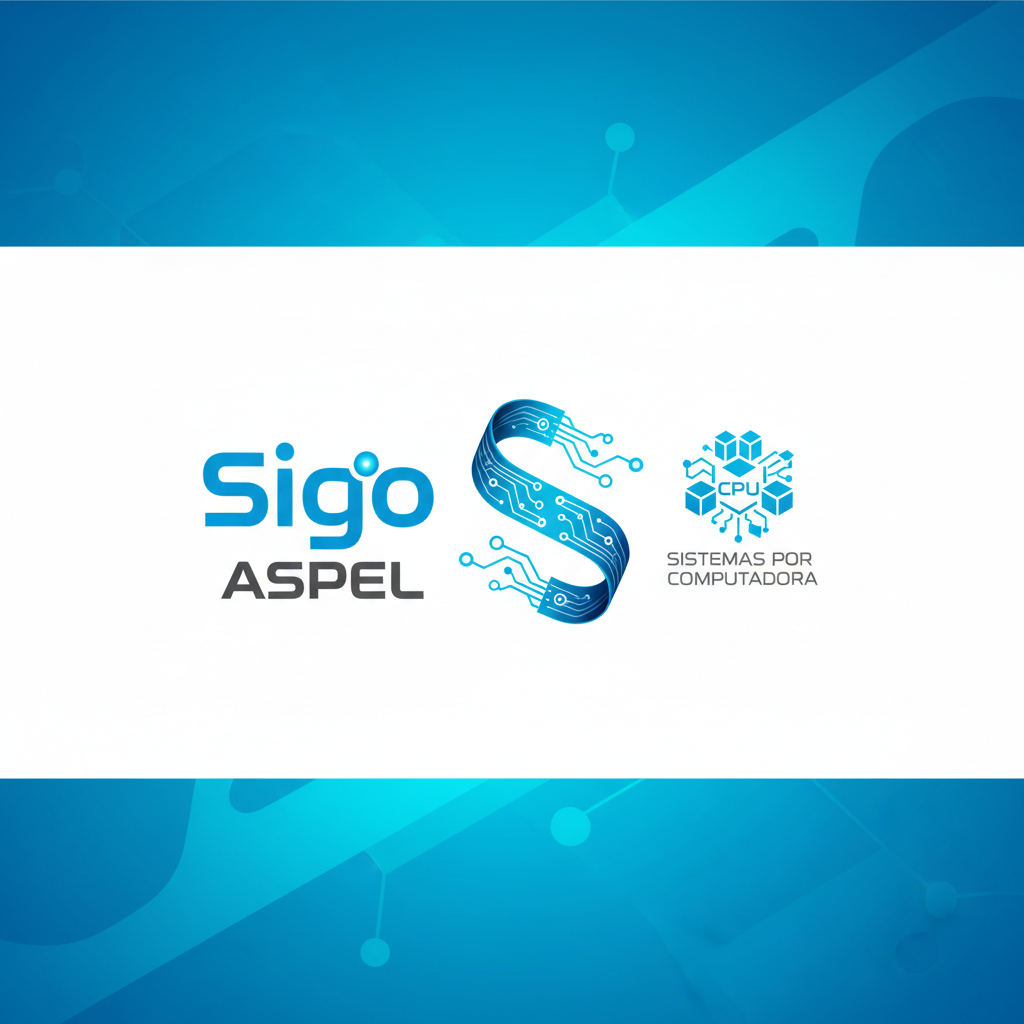 logo de siigo aspel con sistemas por computadora